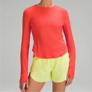 lululemon UV protection running long sleeve
